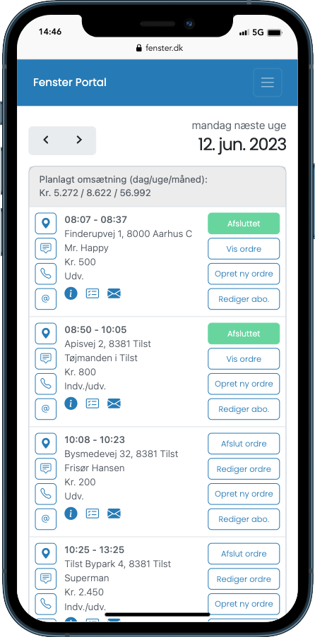 Fenster mobilapp
